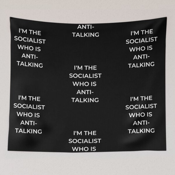 Item preview,  im not anti social, sarcastic answer,  designed and sold by DareDreams.