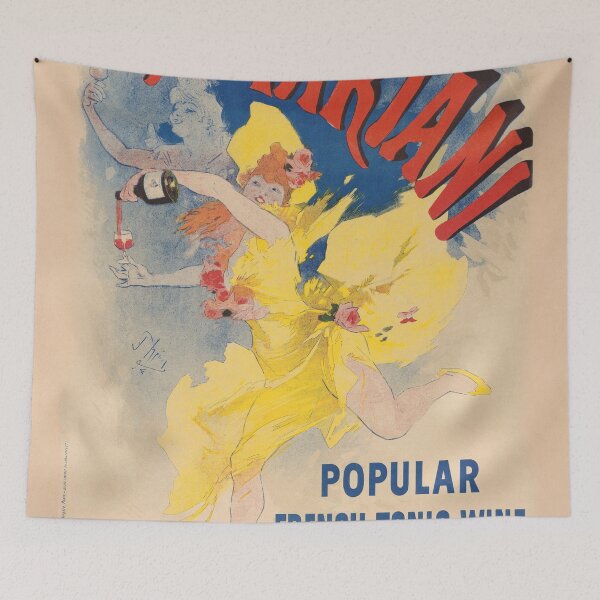 Item preview, Vintage Poster - Vin Mariani, 1894, Jules Chéret, 1894 designed and sold by Gin  Neko.