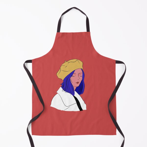 Item preview, French Woman beret Paris pop designed and sold by Mathildarts.