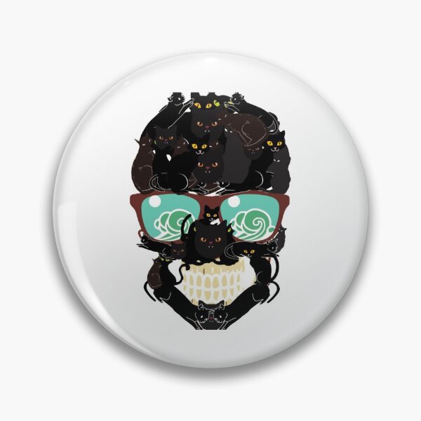 Item preview, Cat Skull - Kitty Skeleton Halloween Costume Sunglasses Skull Gift Idea designed and sold by DKA-2ndBoy.