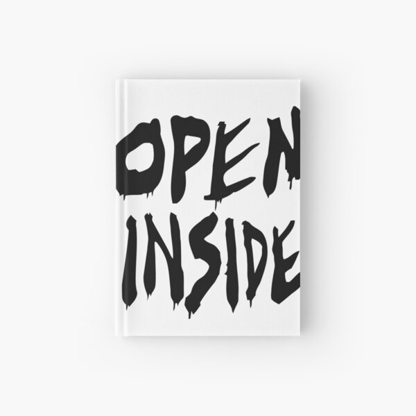 Don't Open Dead Inside Hardcover Journal