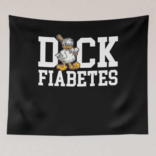 Item preview, Duck Fiabetes Diabetes Wordplay Humor designed and sold by Moonpie90.