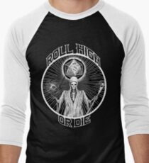 D20 Reaper - Roll High or Die d&d - Dungeons & Dragons Men's Baseball ¾ T-Shirt