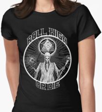 D20 Reaper - Roll High or Die d&d - Dungeons & Dragons Women's Fitted T-Shirt