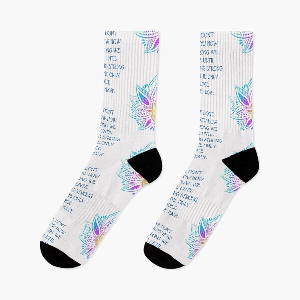 Item preview, We don't know how strong we are until being strong is the only choice we have designed and sold by Auntieck.