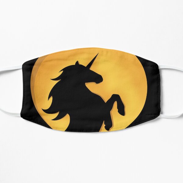 Masques en tissu sur le thème Silhouette De Licorne  Redbubble