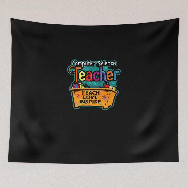 Item preview, Computer Science Teacher Teach Love Inspire designed and sold by AlbertWiese.
