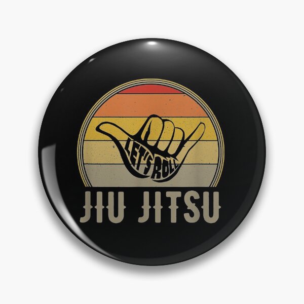 Item preview, Let's Roll Jiu Jitsu Hand Vintage Sunset Funny designed and sold by rodolfolcjch.