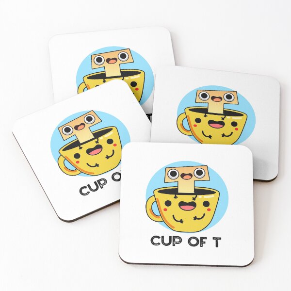 Item preview, Cup Of T Funny Alphabet Tea Puns  designed and sold by punnybone.