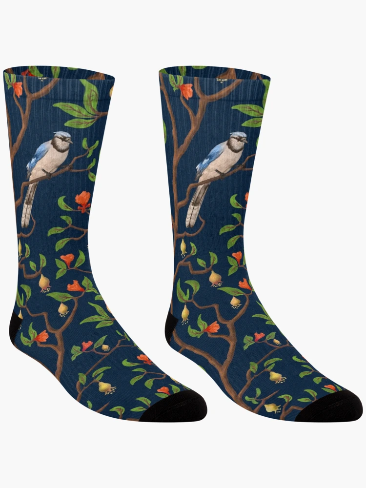 Thumbnail 3 of 5, Socks, Persephone designed and sold by DuoLineGraphics.
