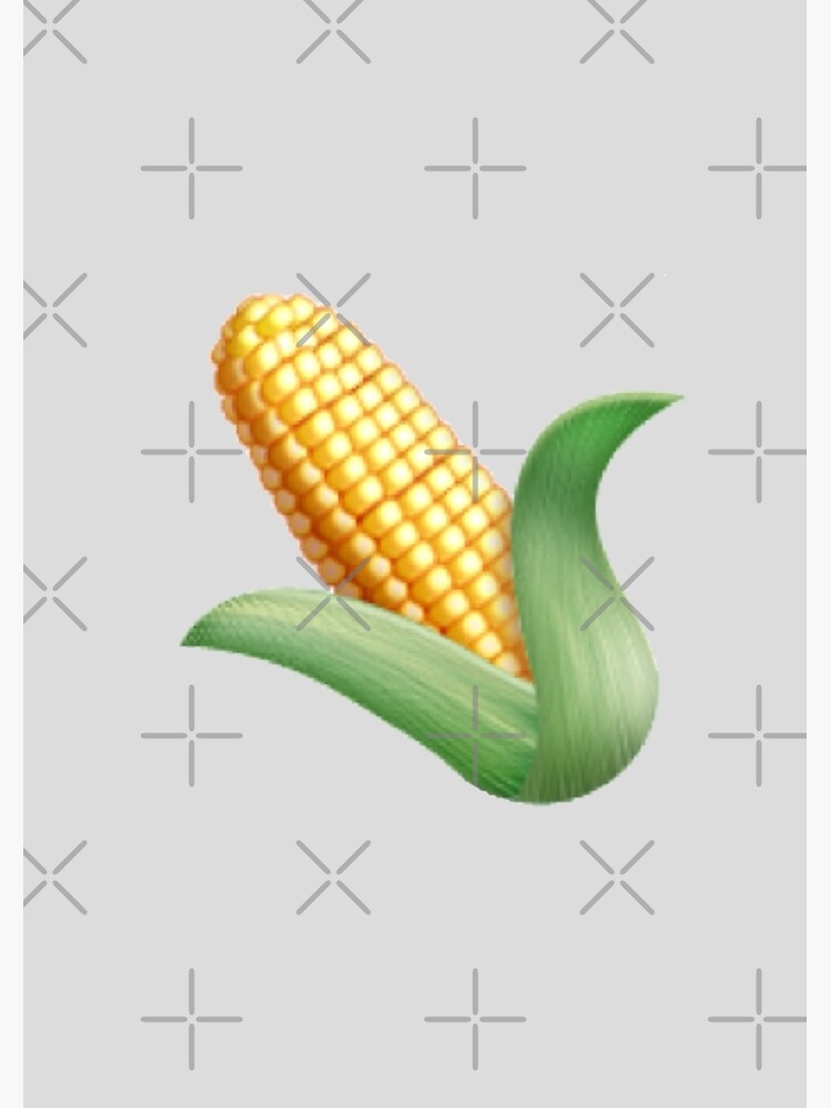 "Corn Emoji" Spiral Notebook for Sale by alecturner Redbubble