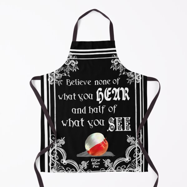 Item preview, Halloween Edgar Allen Poe Quote Snow White Princess designed and sold by GogoM.