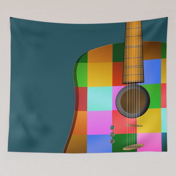 Item preview, Guitar Art Mondrian Style designed and sold by Vk91.