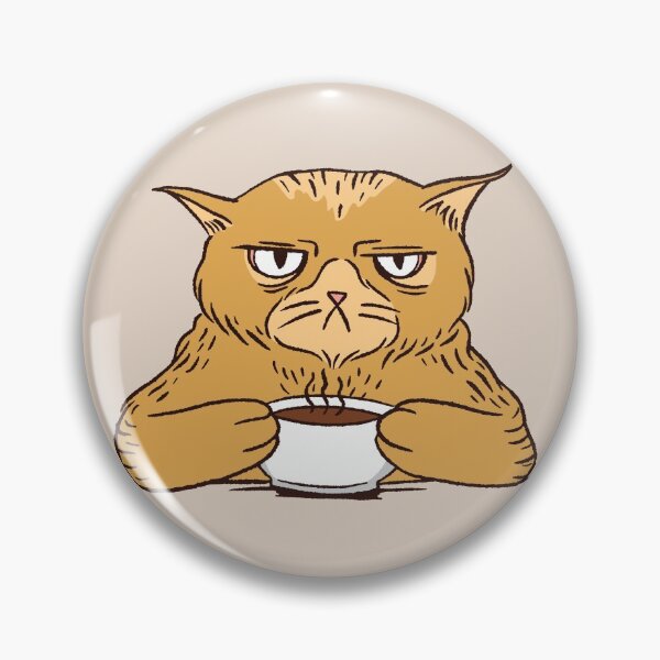 Artikelvorschau, Grumpy Kitty Cat entworfen und verkauft von Cute and Funny Animal Art Designs.