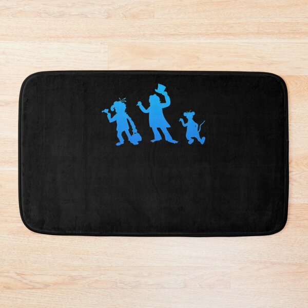 Artikelvorschau, Per Anhalter fahrende Geister - blaue Silhouette Geschenk Halloween-Tag, Erntedankfest, Weihnachtstag entworfen und verkauft von AlbertWiese.