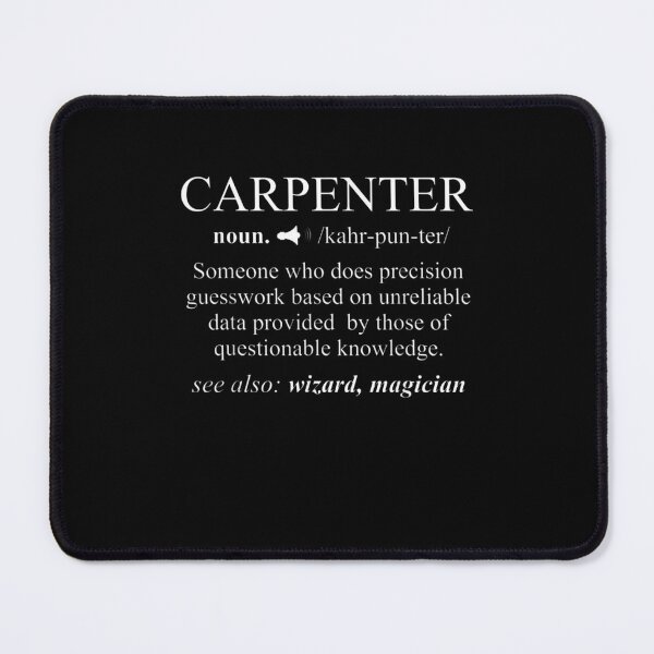 Item preview, Funny Carpenter Definition Woodworking Carpentry designed and sold by JacekshiAmra.