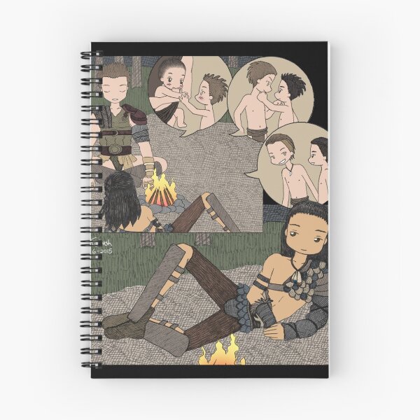 Item preview, Agron Tells Nasir Stories (Nagron Spartacus) designed and sold by figbash.