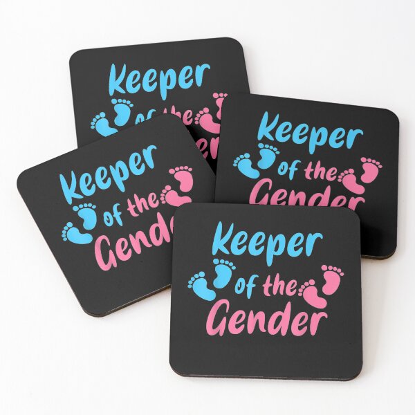 Item preview, Keeper Of The Gender Reveal Baby Announcemen designed and sold by KeeganshiAon.