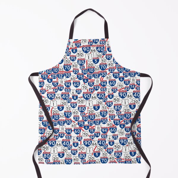 Item preview, Highway Signs and Map Random Pattern designed and sold by judgeart.