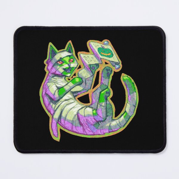 Item preview, Halloween Mummy Cat Zombie designed and sold by RHokeArt.