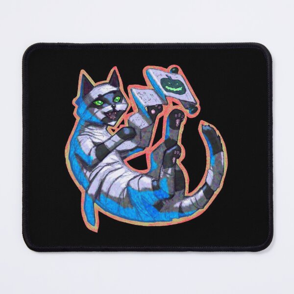 Item preview, Halloween Mummy Black Cat designed and sold by RHokeArt.