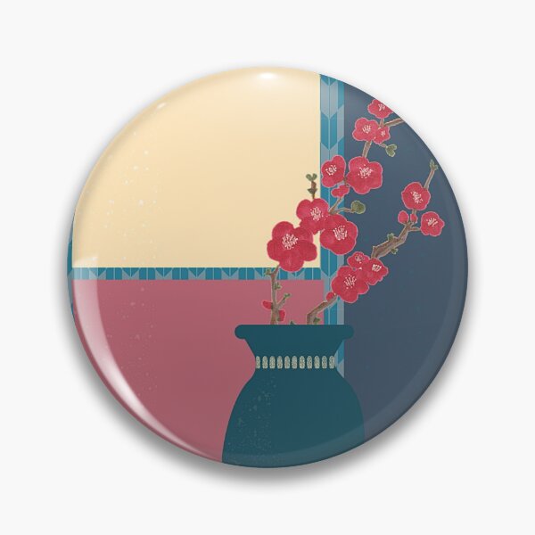 Item preview, Window 3 | At Dusk | Inside a Window with Camellia Flowers designed and sold by Inner-Peace-Art.