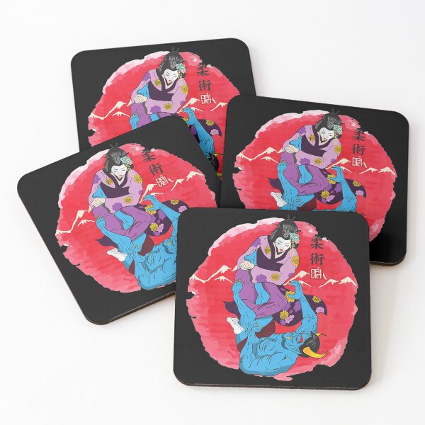 Item preview, Premium - BJJ Geisha do heel hook to Hanya Monster designed and sold by rodolfolcjch.