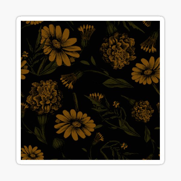 Item preview, Marigold in Yellow designed and sold by maggie-byrd.