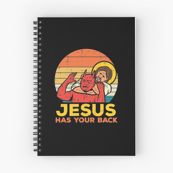 Aperçu de l'œuvre Jésus a votre dos Jiu Jitsu Retro Christian Men créée et vendue par rodolfolcjch.