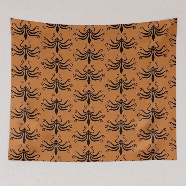 Item preview, Minimal Marine Style Minoan Octopus (black) designed and sold by Happy Puppy Print On Demand.