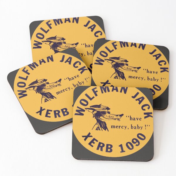 Item preview, XERB Radio Wolfman Jack designed and sold by SwampfoxDesign.