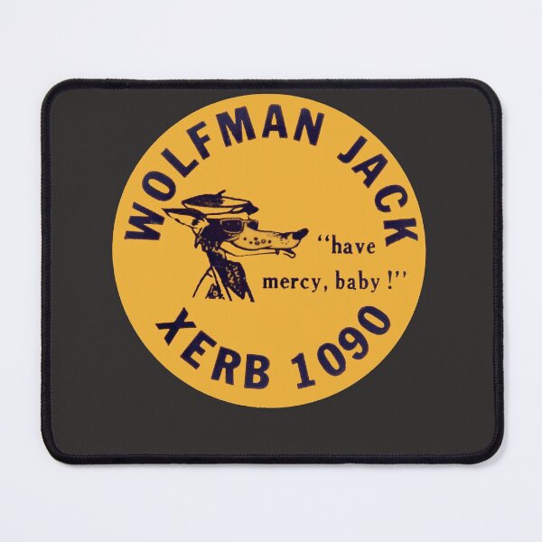 Item preview, XERB Radio Wolfman Jack designed and sold by SwampfoxDesign.