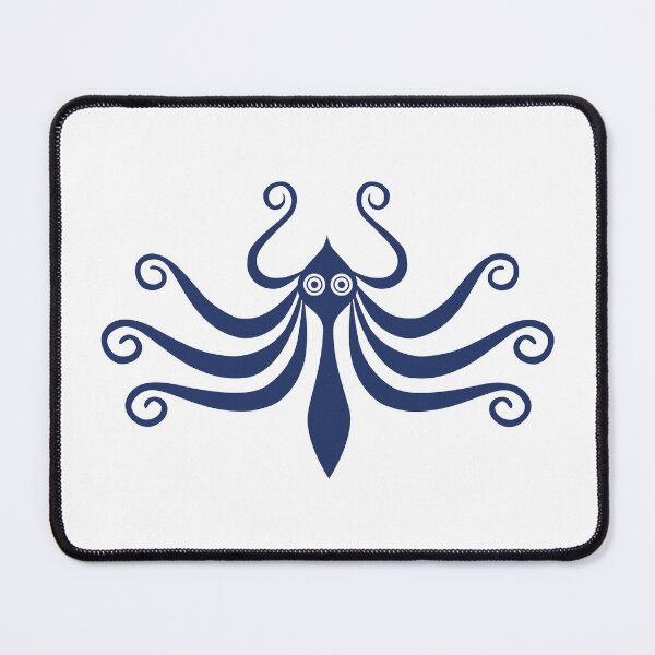 Item preview, Minimal Marine Style Minoan Octopus designed and sold by Happy Puppy Print On Demand.