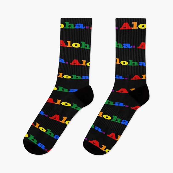 Item preview, Aloha Pride Rainbow Flag LGBTQ Hawaii designed and sold by MOP-tees.