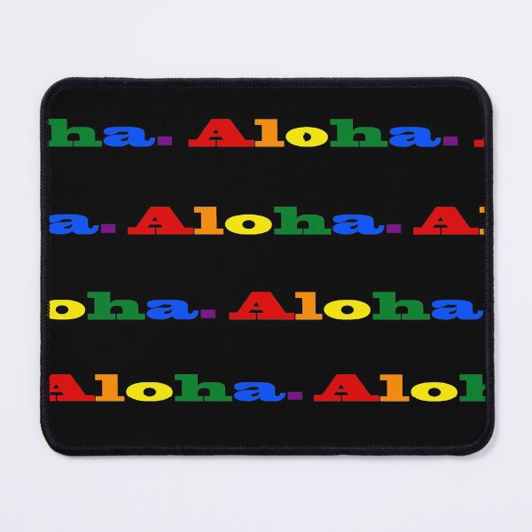 Item preview, Aloha Pride Rainbow Flag LGBTQ Hawaii designed and sold by MOP-tees.