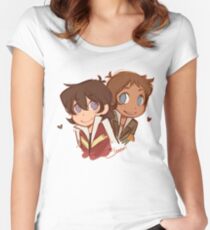 Chibi Klance Women's Fitted Scoop T-Shirt