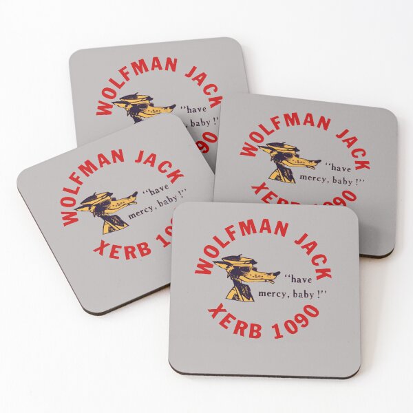 Item preview, XERB Radio Wolfman Jack designed and sold by SwampfoxDesign.