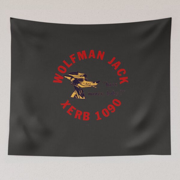 Item preview, XERB Radio Wolfman Jack designed and sold by SwampfoxDesign.