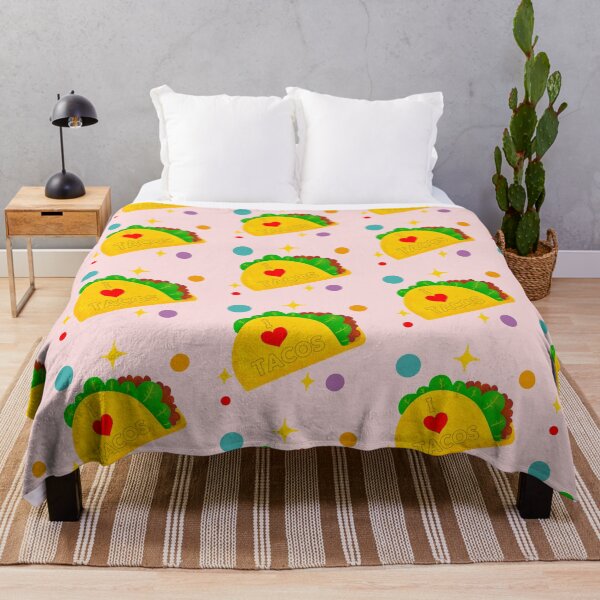 Item preview, I luv Tacos / Pink Bg designed and sold by prustenvc.