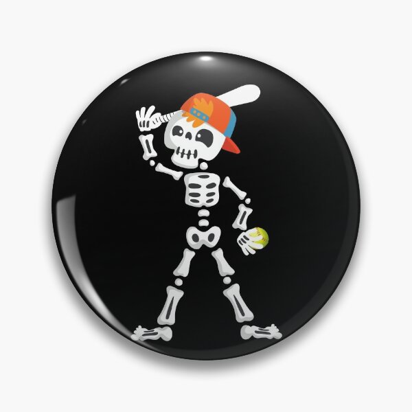 Artikelvorschau, Softball-Skelettspieler - Softball-Halloween-Kostüm entworfen und verkauft von CaitU.