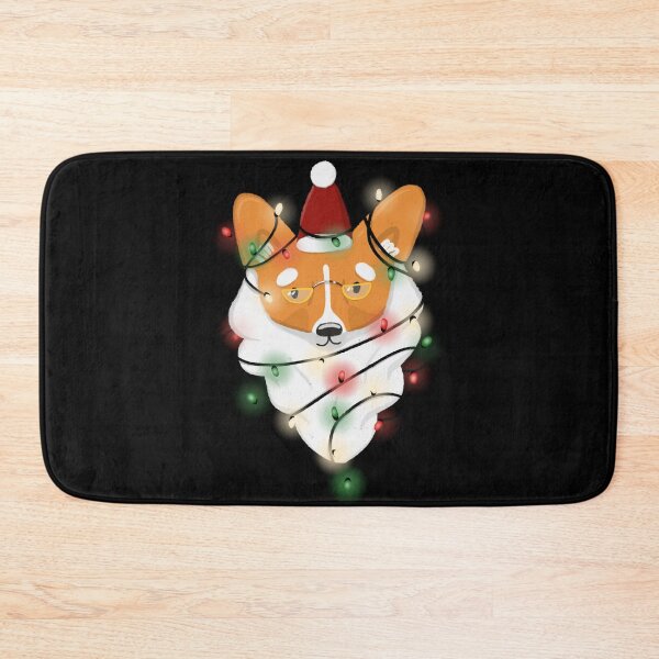 Item preview, Welsh corgi Santa Claus  designed and sold by gavayka.