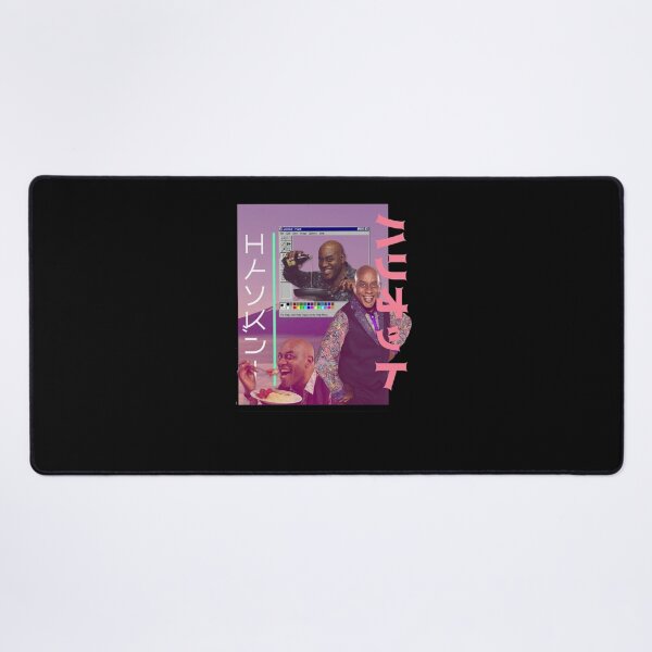 Ainsley 80s Vaporware Meme Aesthetic Retro Desk Mat