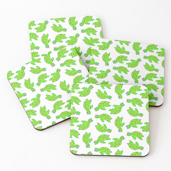 Item preview, Cute Turtles - on white designed and sold by Adrienne Body.