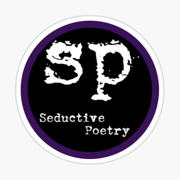 Seductive Poetry Logo Sticker