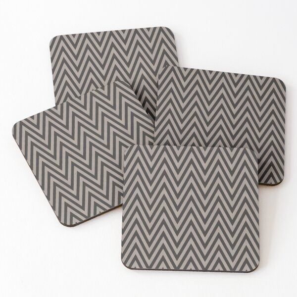 Item preview, Black and Beige Zigzag Pattern designed and sold by SandieBurchell.