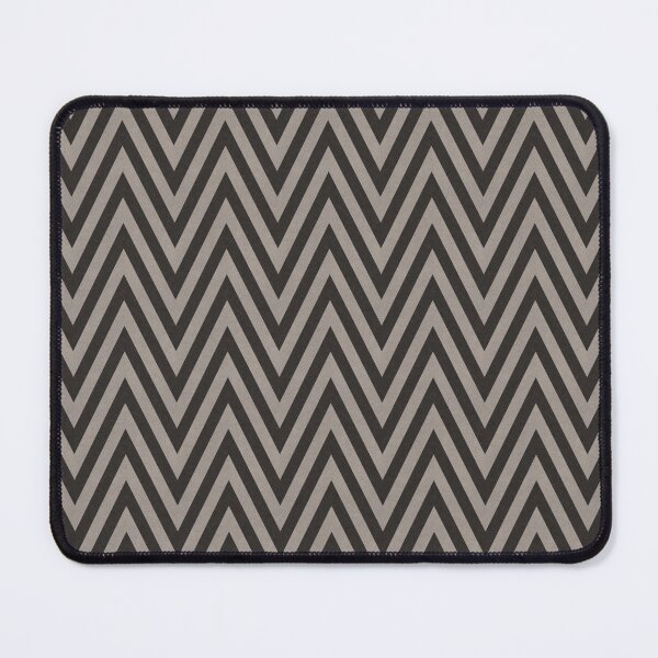 Item preview, Black and Beige Zigzag Pattern designed and sold by SandieBurchell.