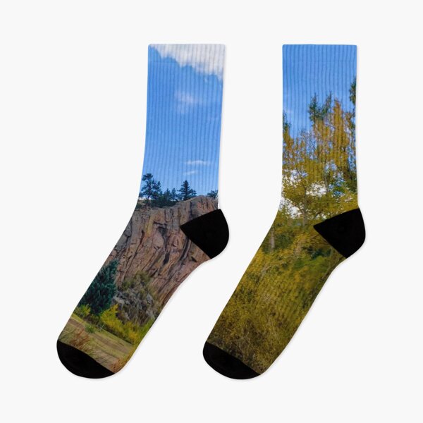 Item preview, Colorado Cliff with Fall Colors designed and sold by Fandom-Finesse.
