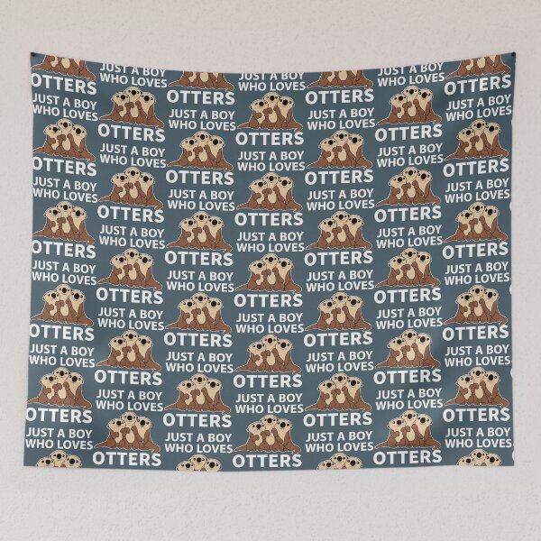 Item preview, Cute Otter, Just A Boy Who Loves Otters   designed and sold by TheOddityzz.
