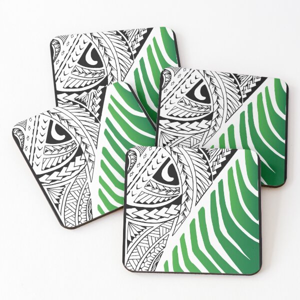 Item preview, Tatau X leaf designed and sold by mohikandesign.