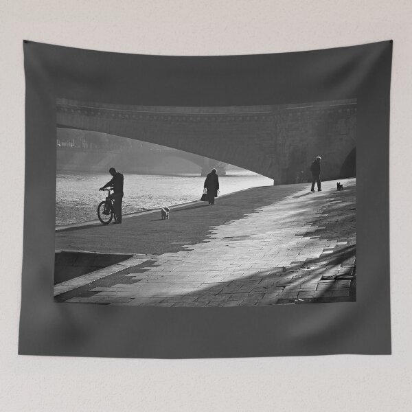 Item preview, Early morning by the river Seine designed and sold by Hercules Milas.